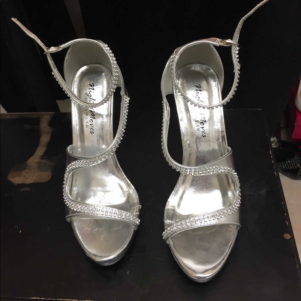 Night Moves Silver Heels